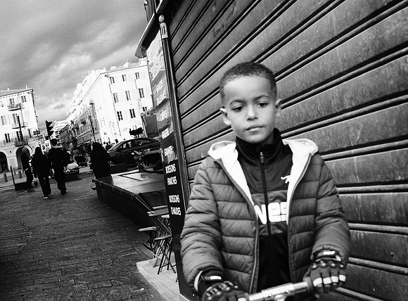 Boy with Bike Nice, France